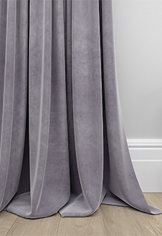 Premier Velvet (Thermal Blackout), Silver Thistle - Made to Measure Curtains